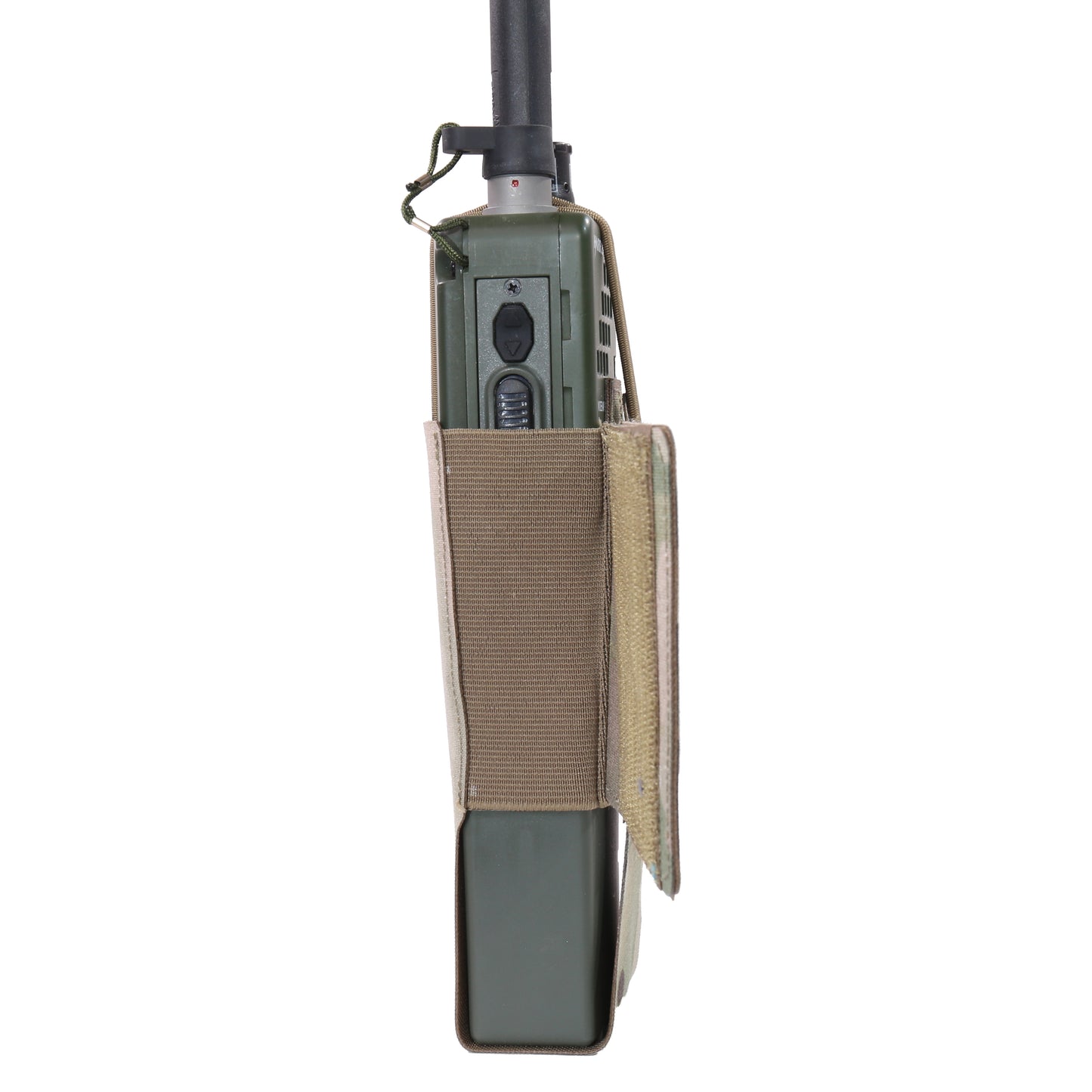 WING VELCRO MBTIR/HARRIS RADIO POUCH LEFT SIDE MULTICAM