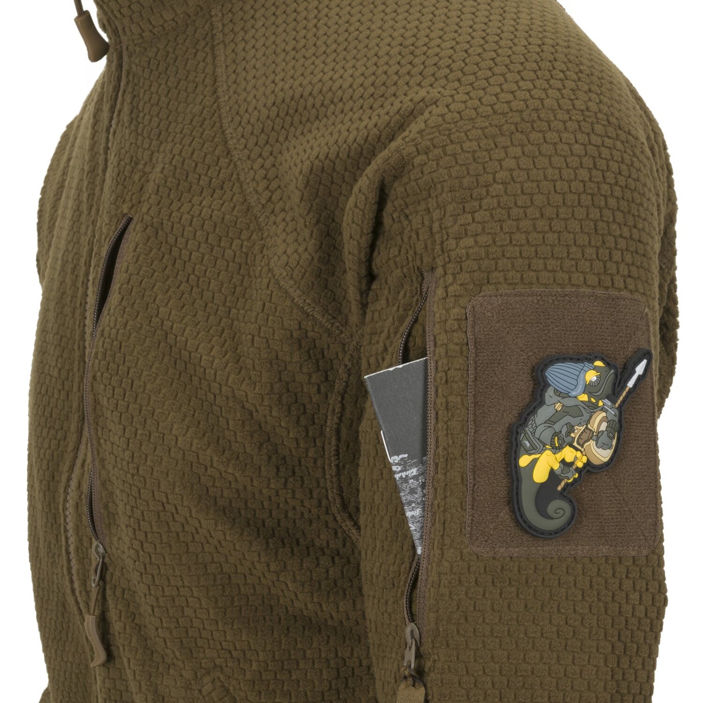 HELIKON-TEX ALPHA TACTICAL JACKET - GRID FLEECE