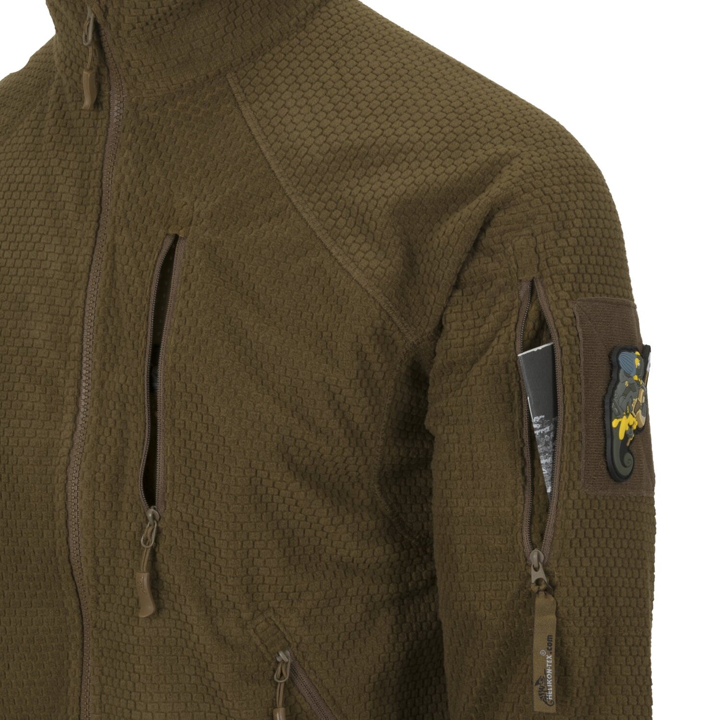 HELIKON-TEX ALPHA TACTICAL JACKET - GRID FLEECE