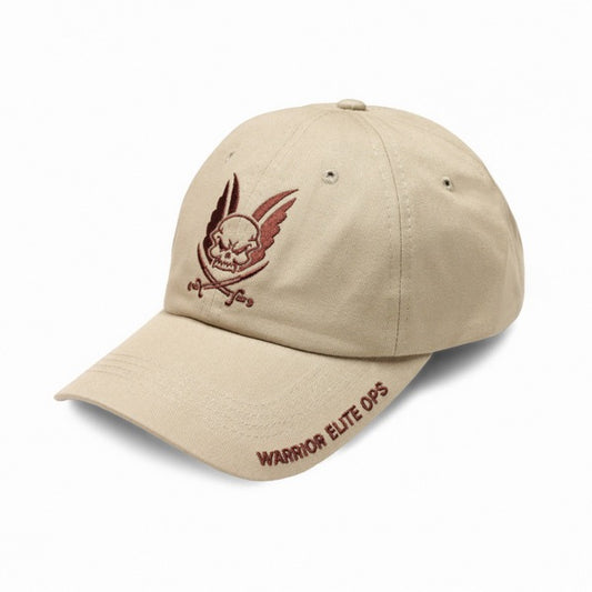 EMBROIDERED COYOTE TAN CAP