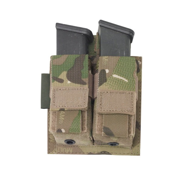 DIRECT ACTION DOUBLE DA 9MM PISTOL POUCH – MULTICAM