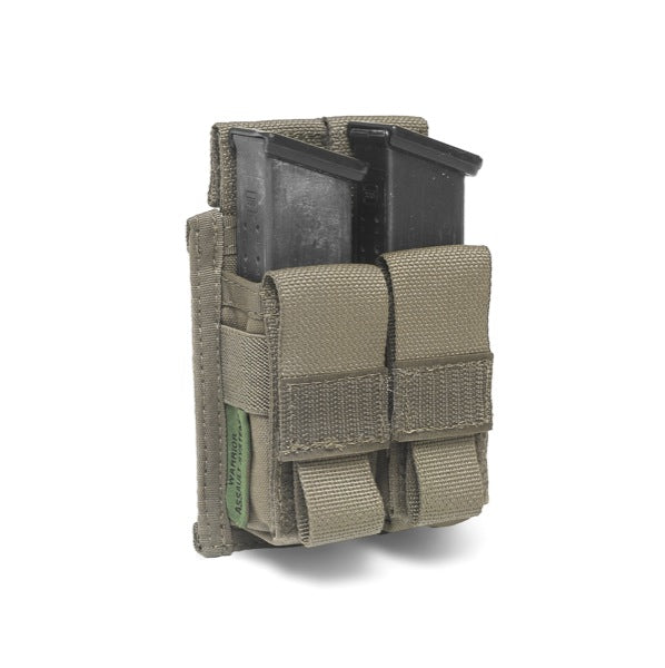 DIRECT ACTION DOUBLE 9MM PISTOL POUCH – RANGER GREEN