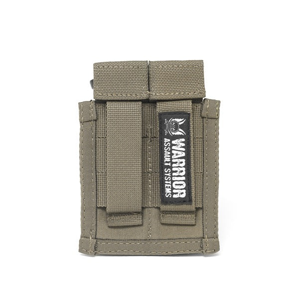 DIRECT ACTION DOUBLE 9MM PISTOL POUCH – RANGER GREEN