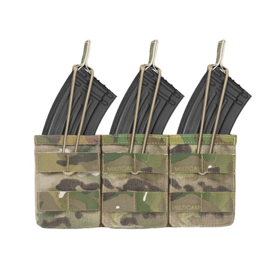 TRIPLE MOLLE OPEN AK 7.62MM – MULTICAM