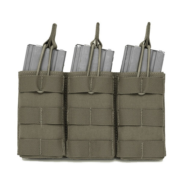 TRIPLE MOLLE OPEN AK 7.62MM – RANGER GREEN