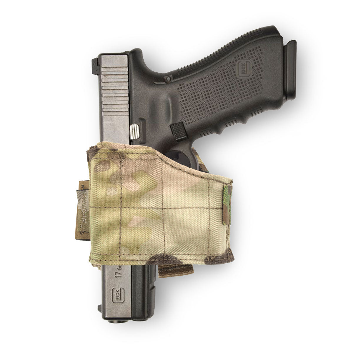 UNIVERSAL PISTOL HOLSTER LEFT HANDED MULTICAM