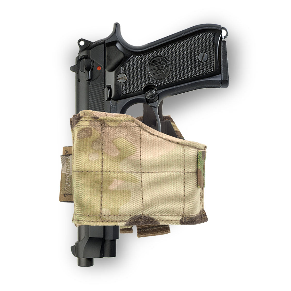 UNIVERSAL PISTOL HOLSTER LEFT HANDED MULTICAM