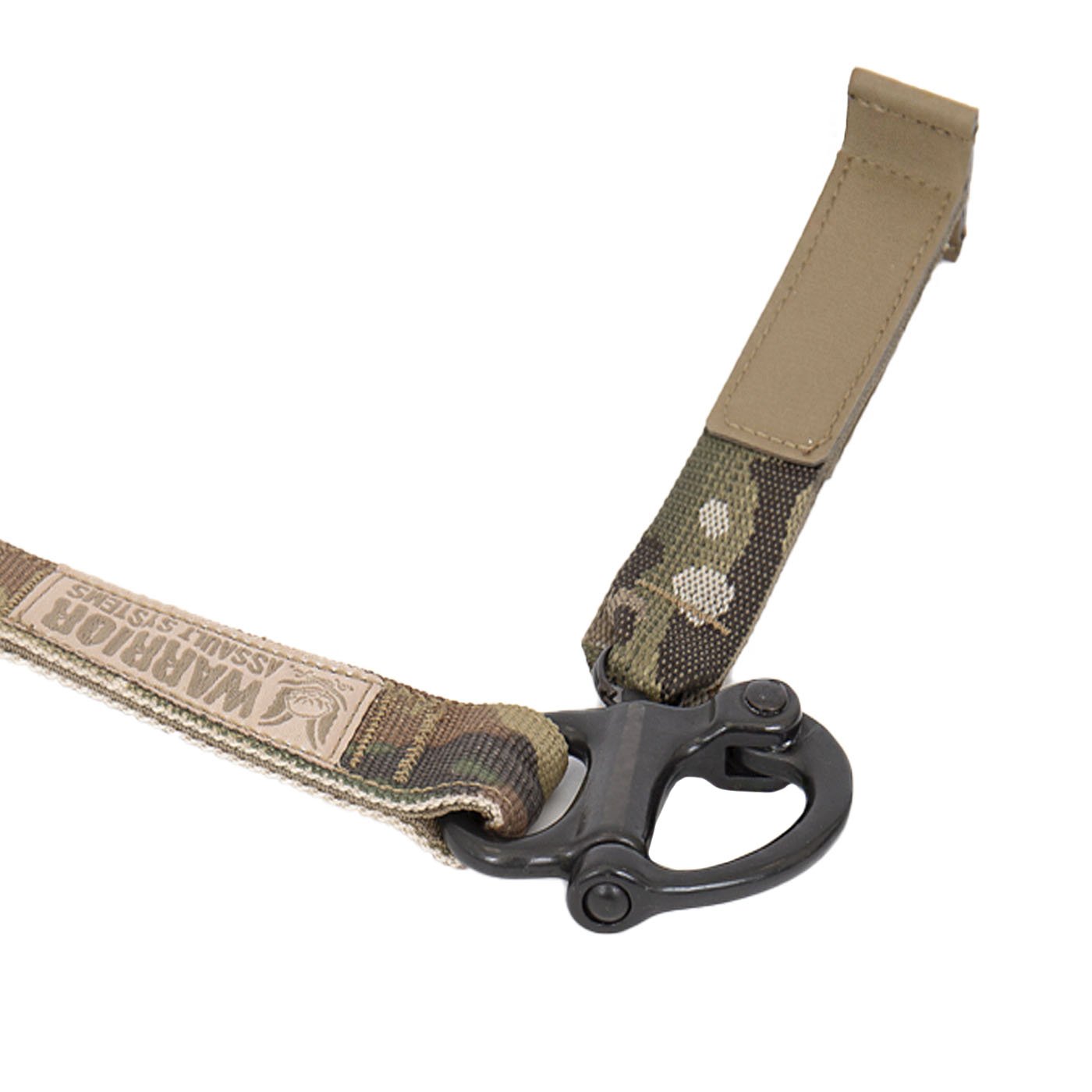 PERSONAL RETENTION LANYARD WITH SNAP SHACKLE AND TANGO CARABINER CLIP MULTICAM