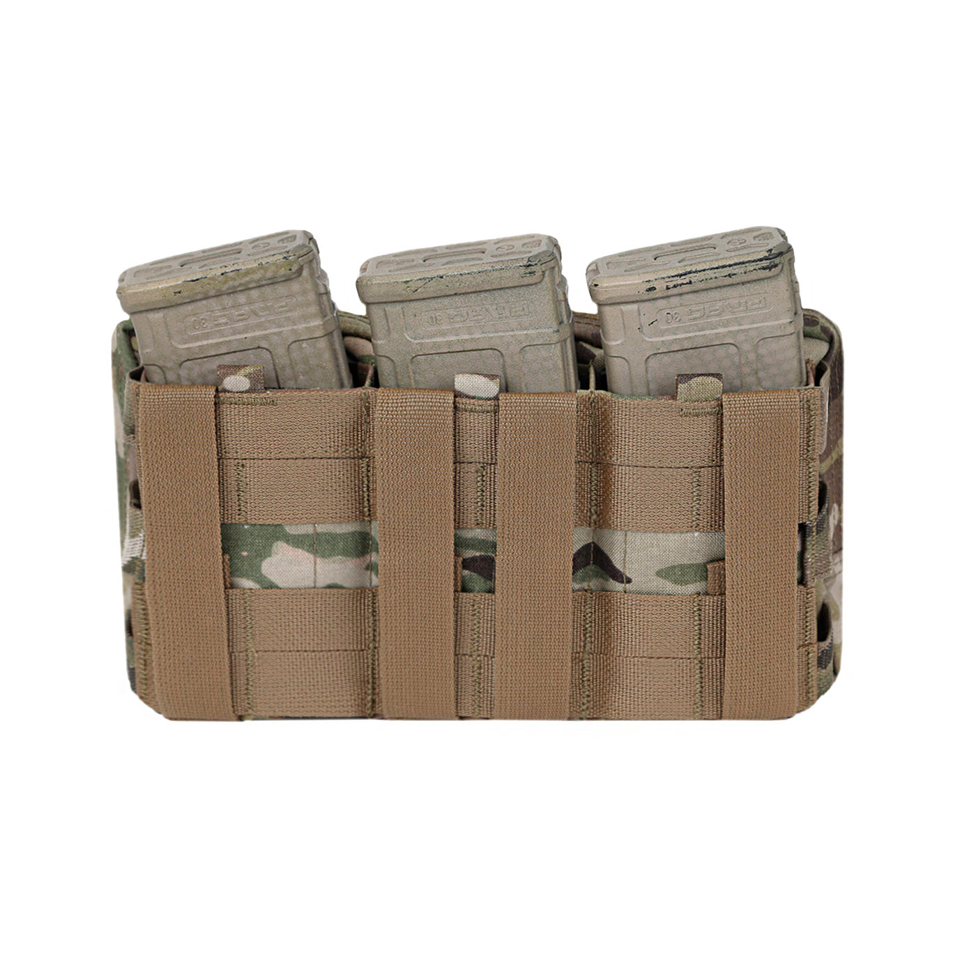 TRIPLE SNAP MAG UTILITY POUCH – MULTICAM