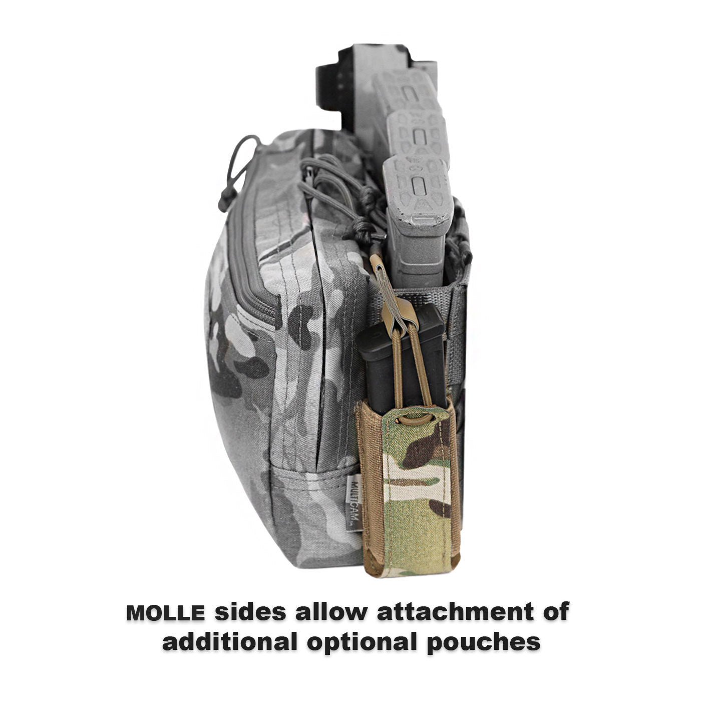 TRIPLE SNAP MAG UTILITY POUCH – MULTICAM