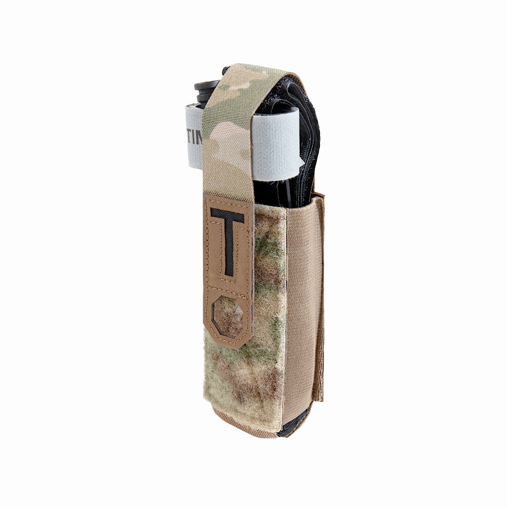 LASER CUT UNIVERSAL TOURNIQUET HOLDER MULTICAM