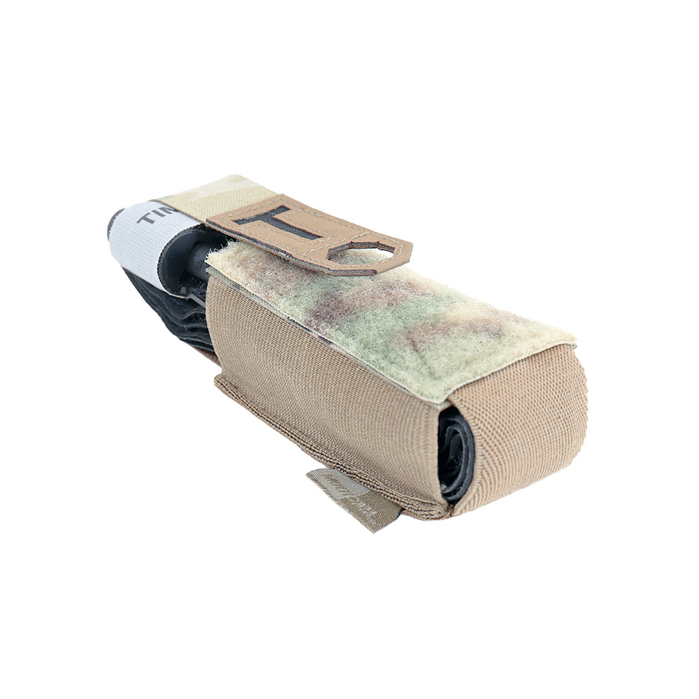 LASER CUT UNIVERSAL TOURNIQUET HOLDER MULTICAM