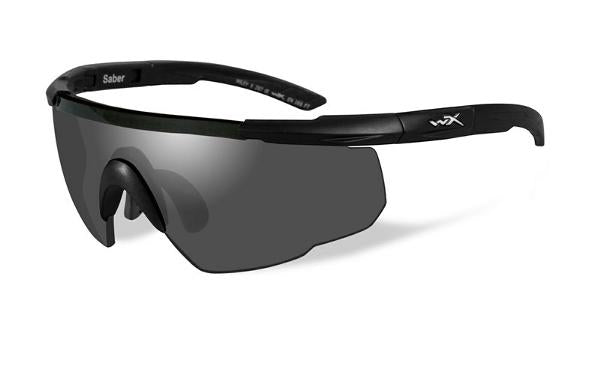 WILEY X SABER ADVANCED GREY MATTE BLACK FRAME W/BAG